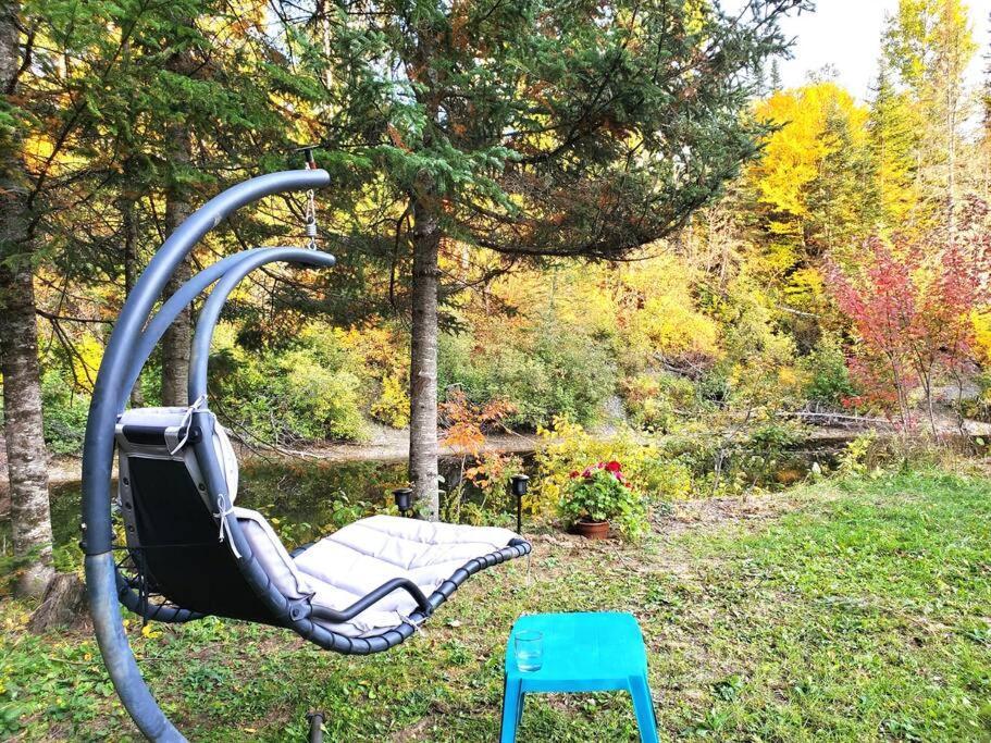 Chalet Riviere - Bord De Riviere - Romantique 상트-알렉시-데-몽 외부 사진